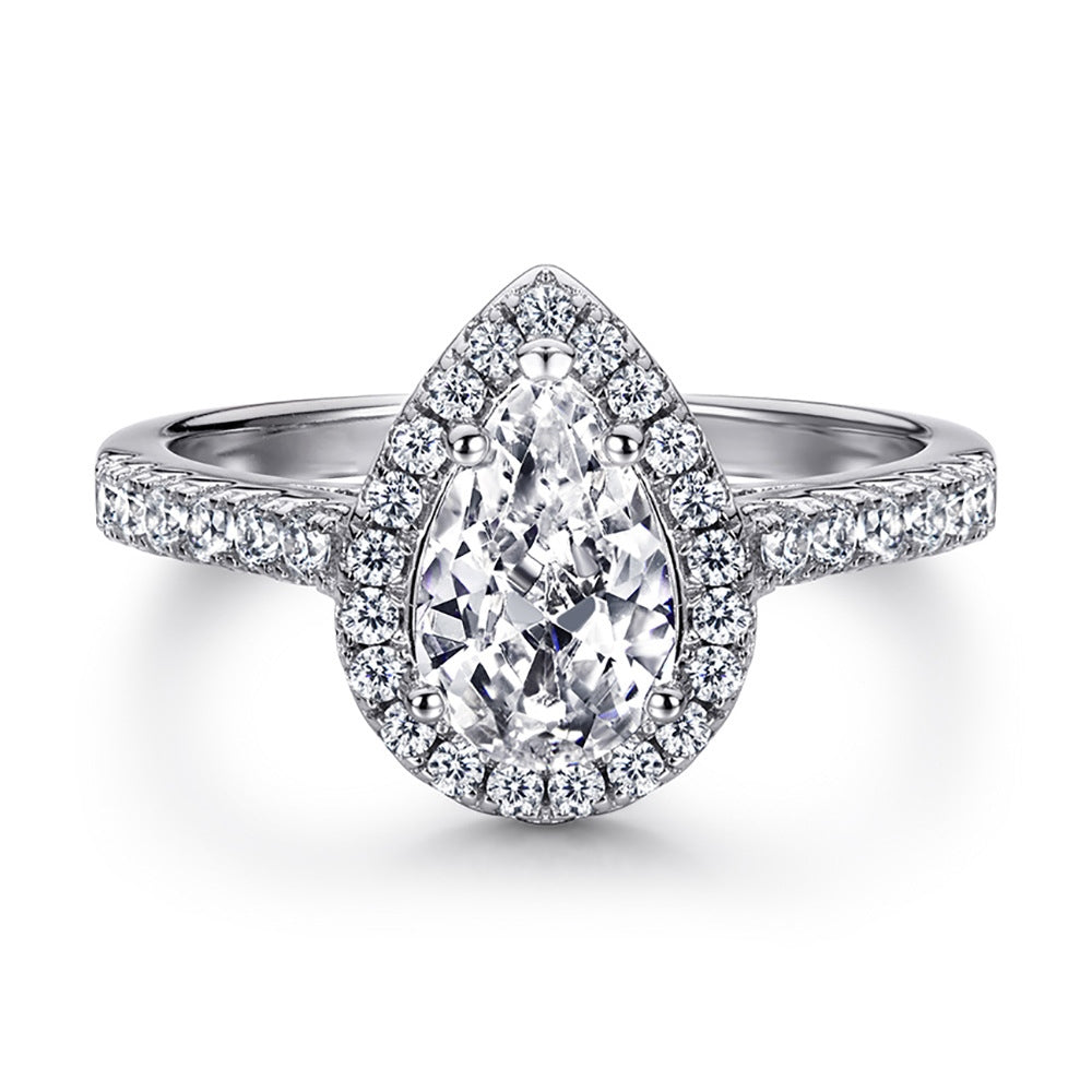 Pear Cut Vintage Diamond ring