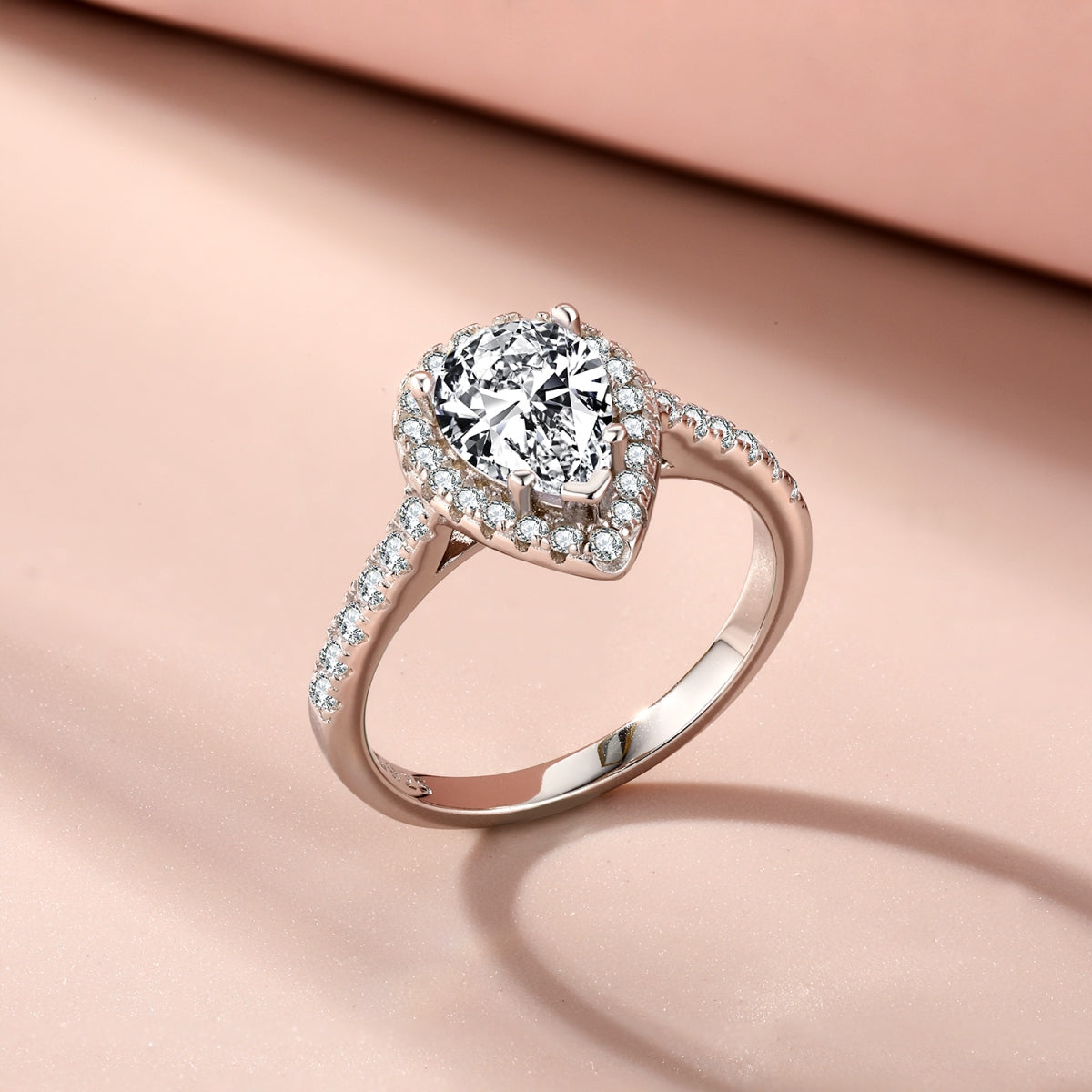 Pear Cut Vintage Diamond ring