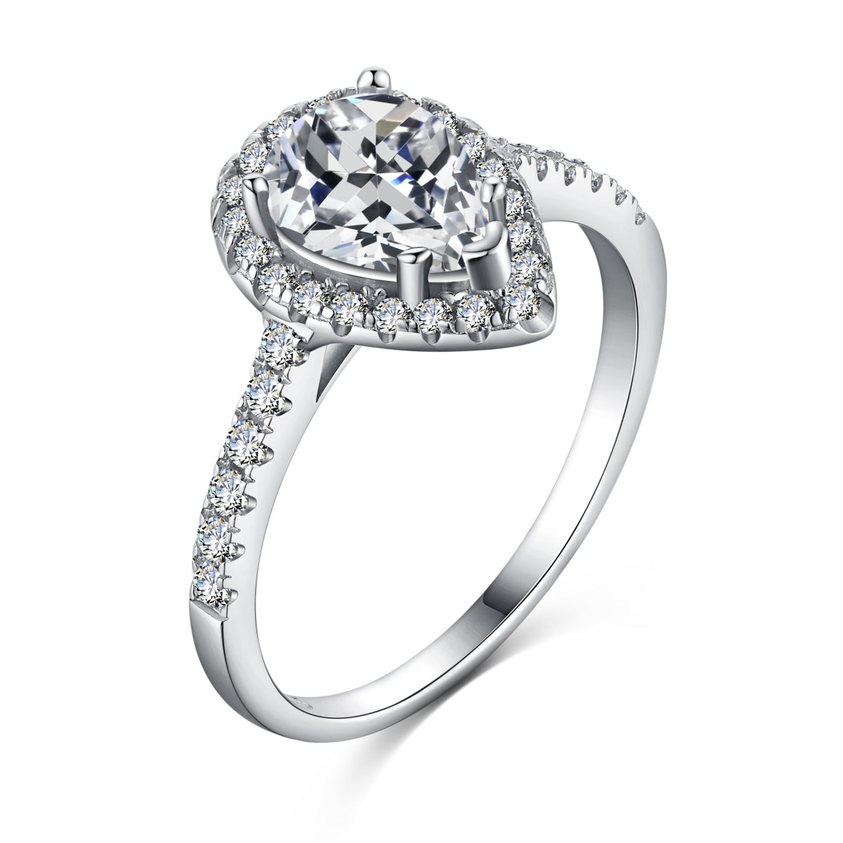 Pear Cut Vintage Diamond ring