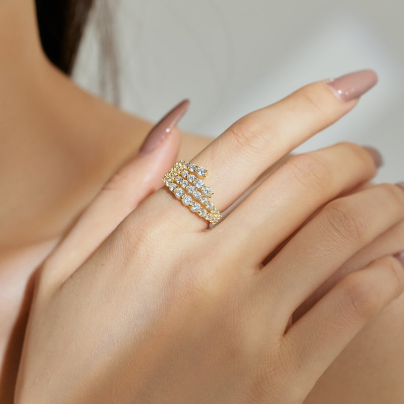 Helix Harmony Gold Ring
