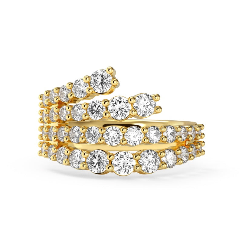 Helix Harmony Gold Ring