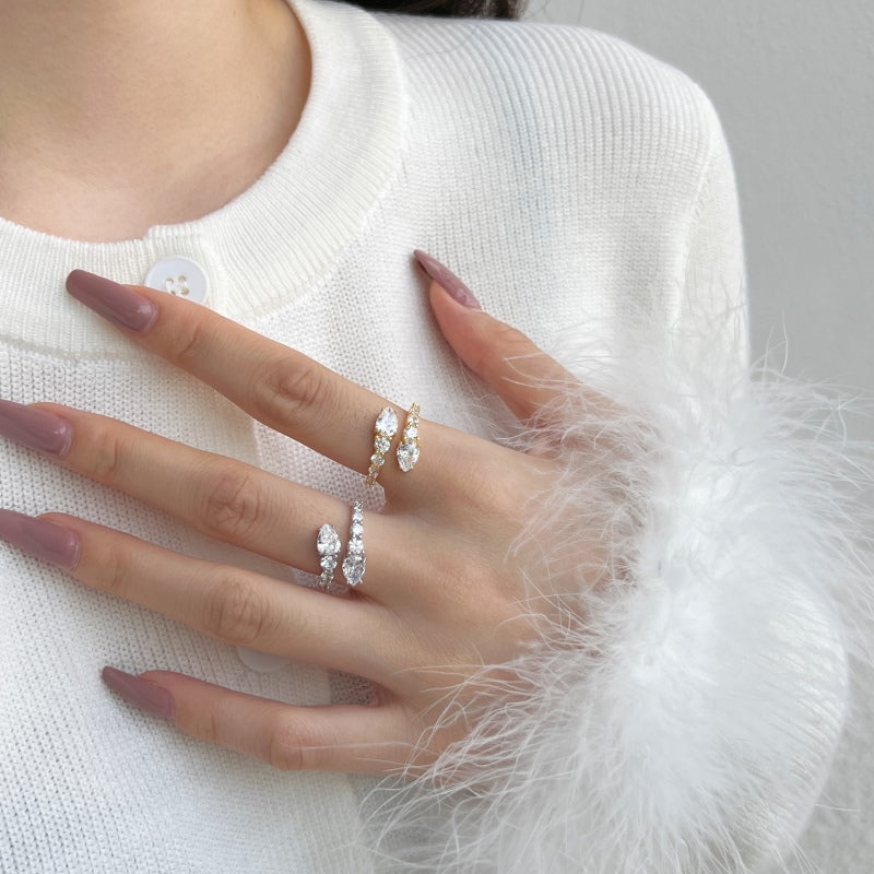 Ethereal Viper Sterling Silver Ring