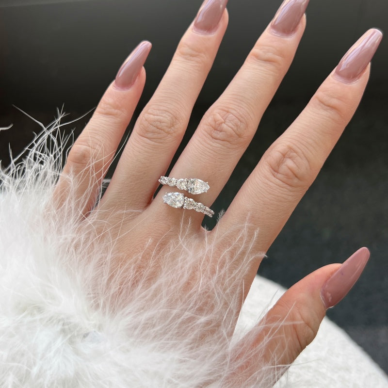 Ethereal Viper Sterling Silver Ring