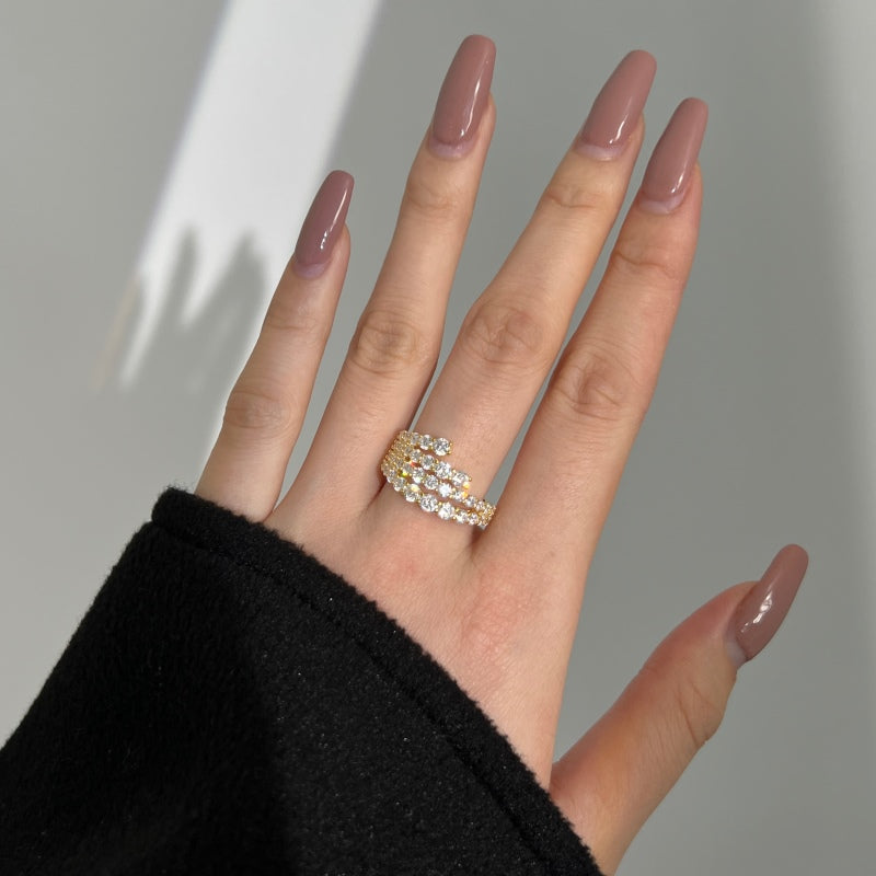 Helix Harmony Gold Ring