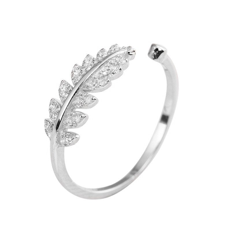 Adjustable Laurel Wreath Ring
